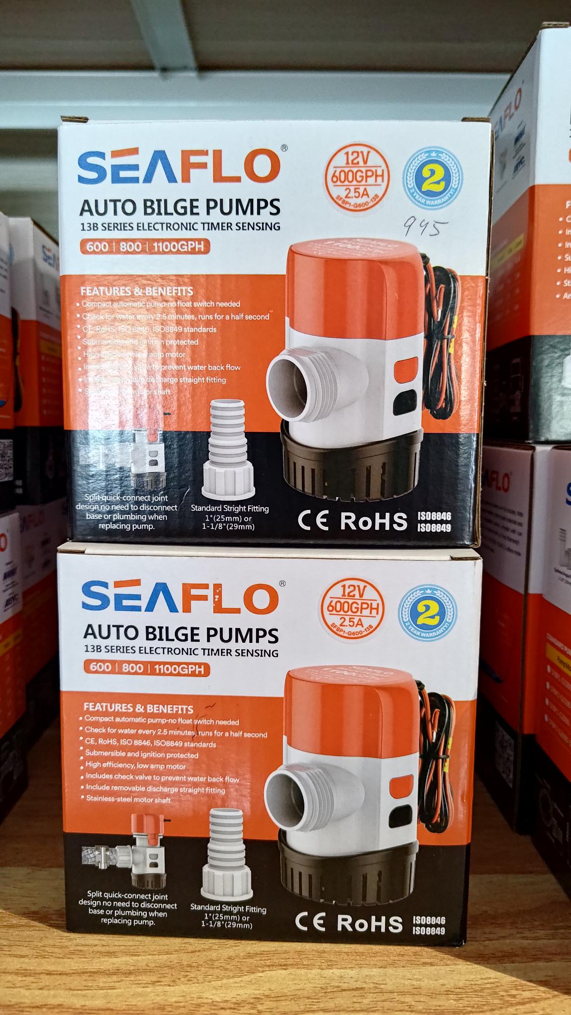 Auto Bilge Pumps 13B Series Electronic Timer Sensing