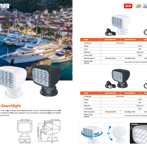 Remote Control LED Search Light